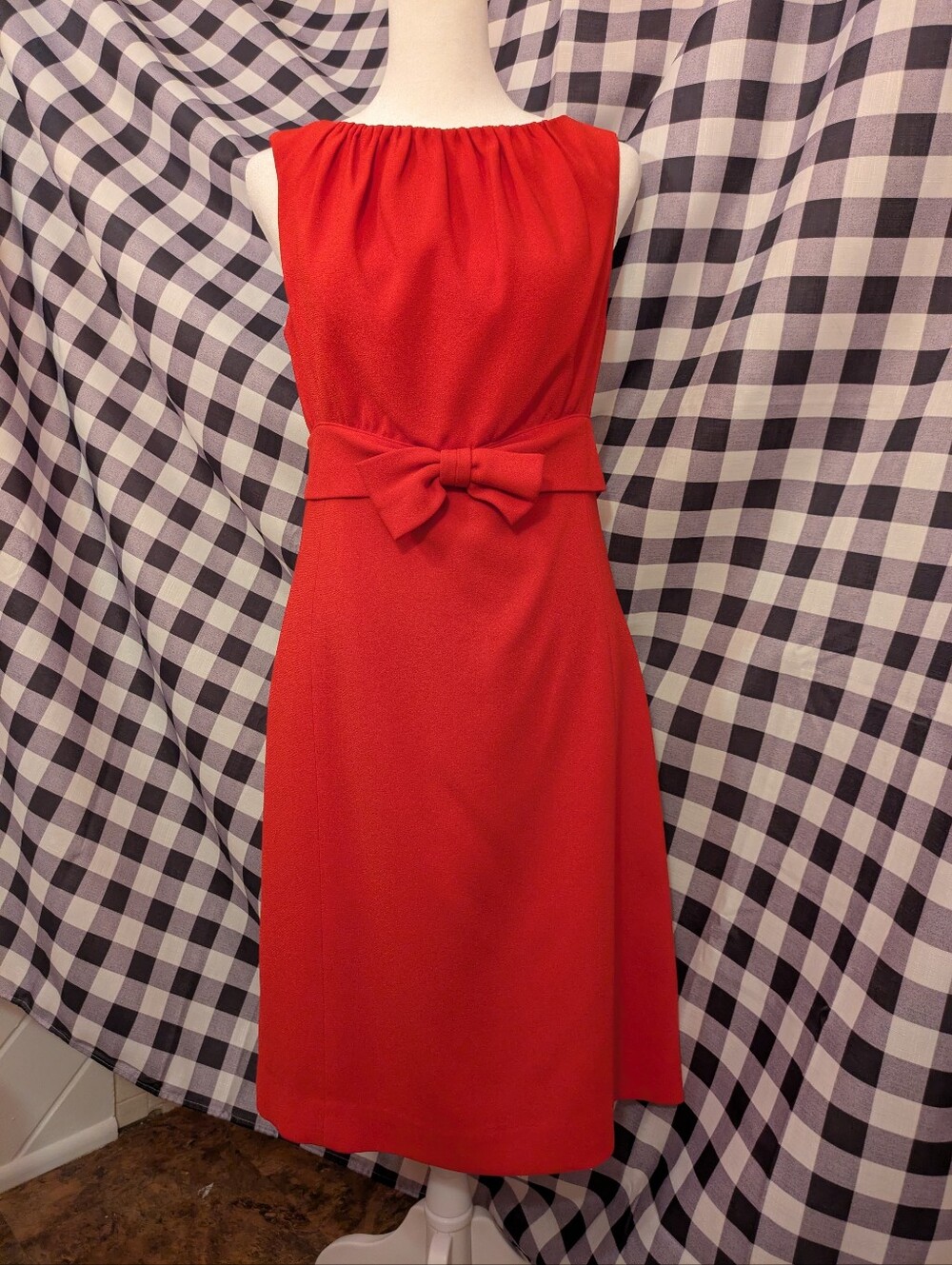 Rickie Freeman Teri Jon Sleeveless Sheath Dress size 6 - Zipper Sticks But Works